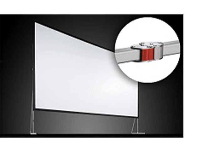 スクリーン＆映写台