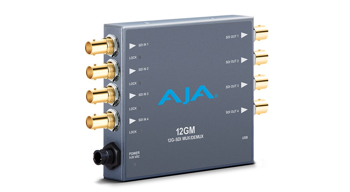 12ＧHD-SDIマルチプレクサー