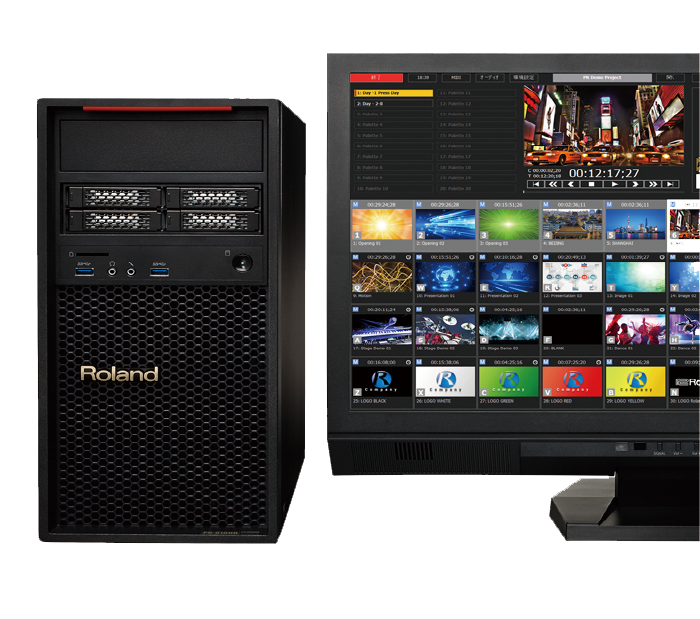 マルチフォーマットビデオプレゼンター