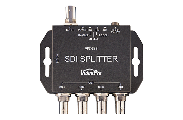 3G/HD/SD-SDI信号分配器(4分配)